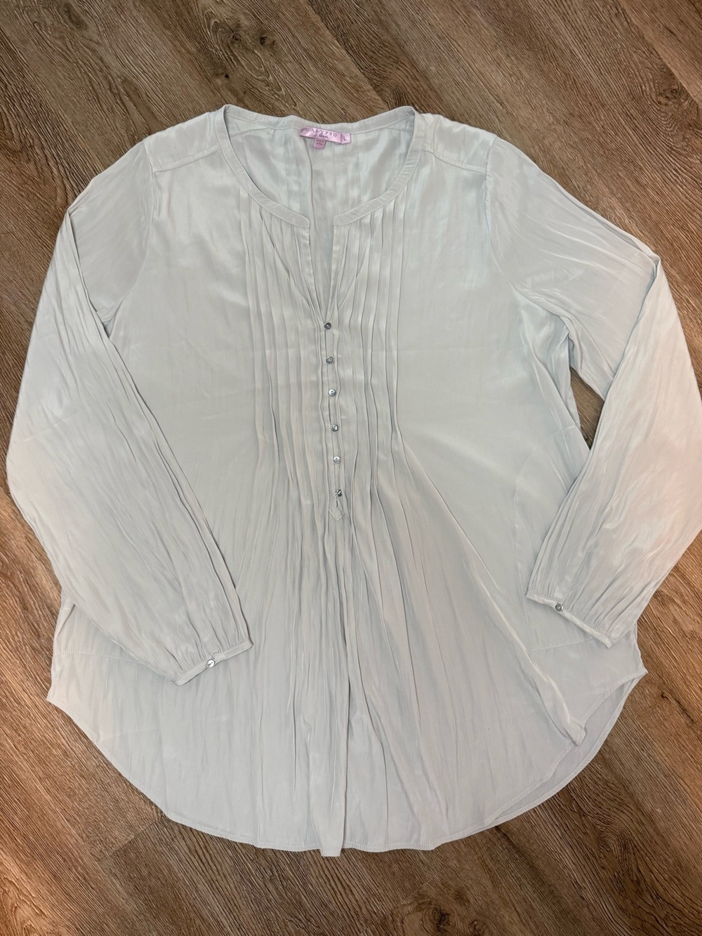 Calypso St. Barth Taupe Tunic with Pockets